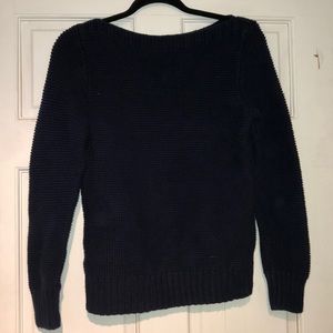 Navy blue sweater